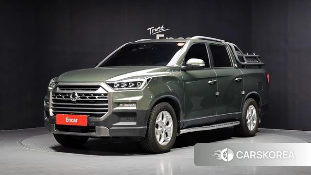 Ssangyong The New Rexton Sport 2024 Темно-зеленый из Кореи