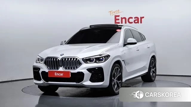 BMW X6 (G06) 2022 Белый из Кореи