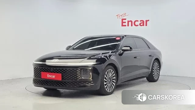 Hyundai Grandeur (GN7) 2023 Черный из Кореи