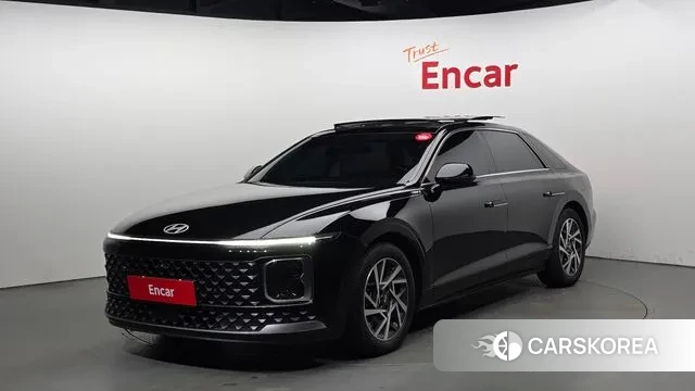 Hyundai Grandeur (GN7) 2023 Черный из Кореи