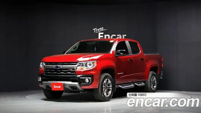 Chevrolet (GM Daewoo) Real New Colorado 2021 Красный из Кореи