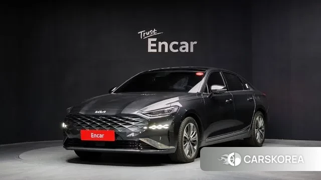 Kia K8 Hybrid 2023 Серый из Кореи