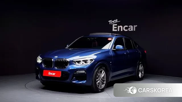 BMW X4 (G02) 2019 Синий из Кореи