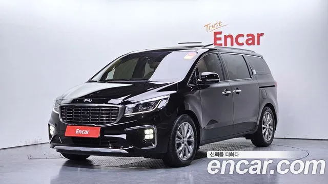Kia The New Carnival 2019 Черный из Кореи