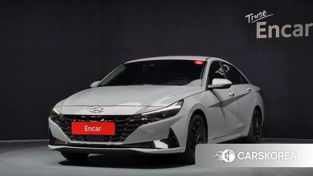 Hyundai Avante Hybrid (CN7) 2021 Серебряный из Кореи