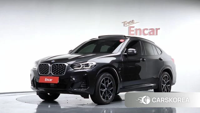 BMW X4 (G02) 2022 Серый из Кореи