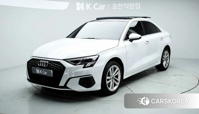 Audi A3 (8Y) 2023 Белый из Кореи