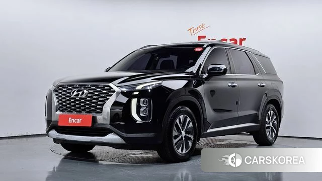 Hyundai Palisade 2019 Черный из Кореи
