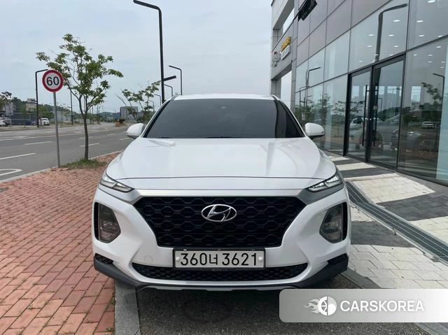 Hyundai Santa Fe TM 2019 Белый из Кореи