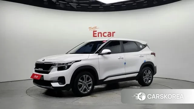 Kia Seltos 2021 Белый из Кореи