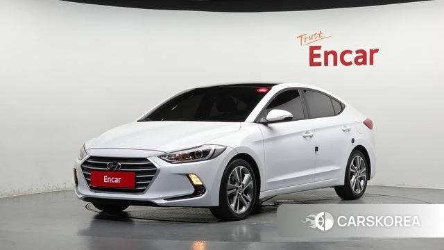 Hyundai Avante AD 2018 Белый из Кореи