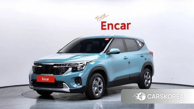 Kia The New Seltos 2024 Небесно-голубой из Кореи