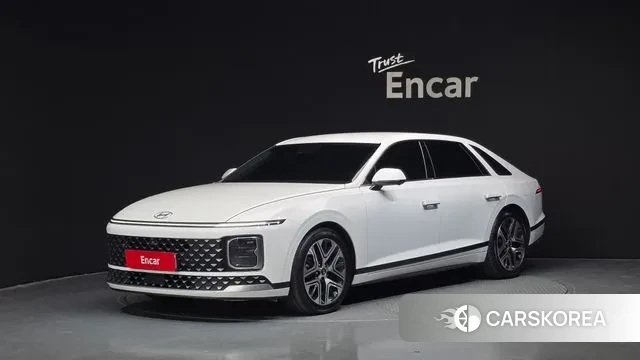 Hyundai Grandeur Hybrid (GN7) 2023 Белый из Кореи