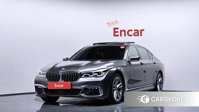 BMW 7 Series (G11) 2018 Серебряный из Кореи