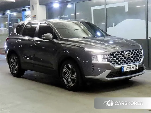 Hyundai The New Santa Fe 2021 Серый из Кореи
