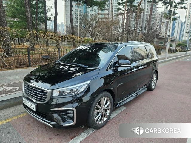 Kia The New Carnival 2019 Черный из Кореи