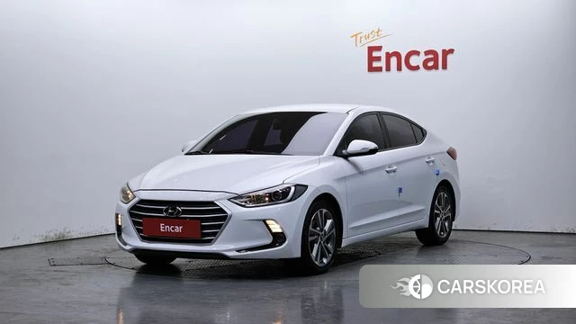 Hyundai Avante AD 2018 Белый из Кореи