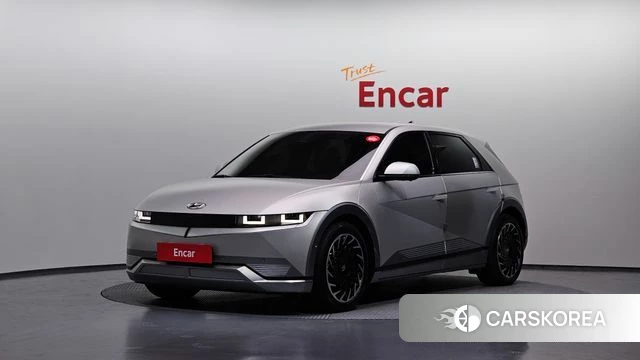Hyundai Ionic 5 2022 Серебристо-серый из Кореи