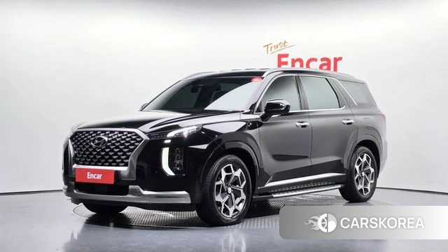 Hyundai Palisade 2021 Черный из Кореи