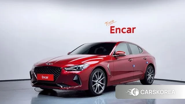 Genesis G70 2018 Красный из Кореи