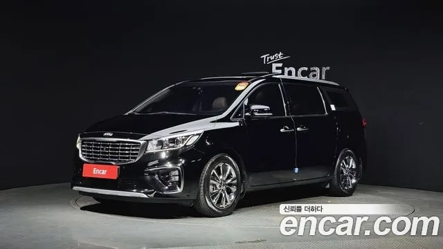 Kia The New Carnival 2018 Черный из Кореи