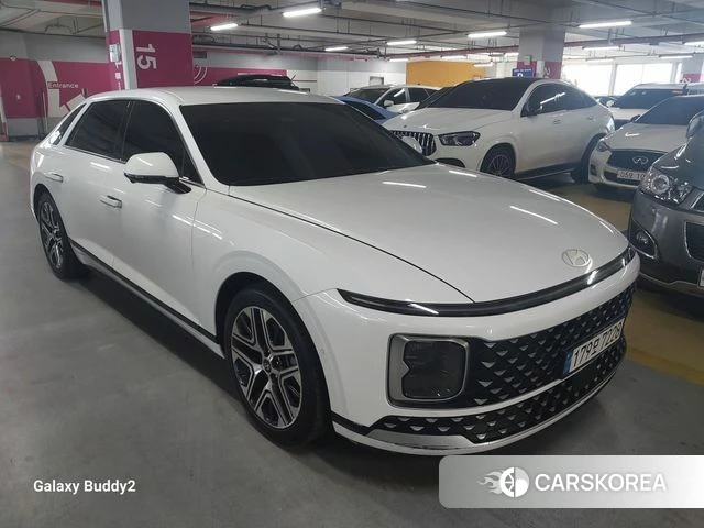 Hyundai Grandeur (GN7) 2024 Белый из Кореи