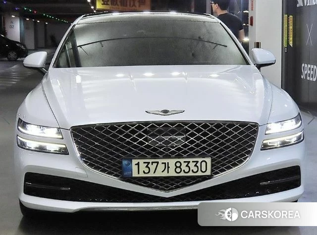Genesis G80 (RG3) 2021 Белый из Кореи