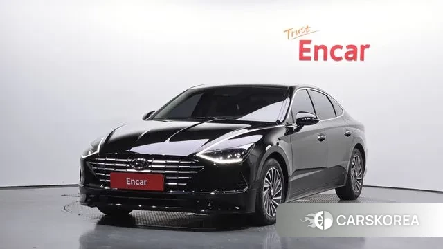 Hyundai Sonata Hybrid (DN8) 2019 Черный из Кореи