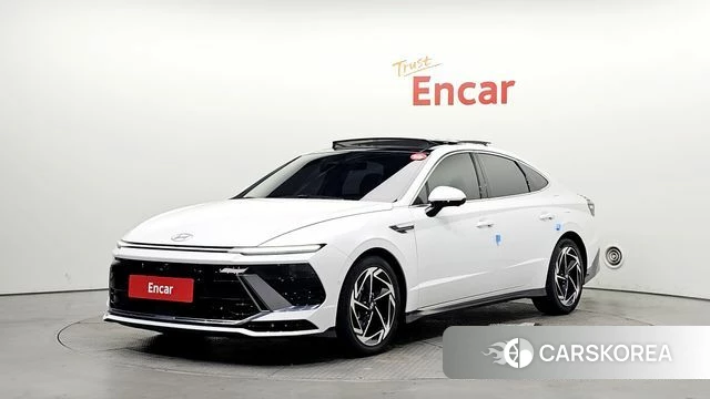 Hyundai Sonata D Edge (DN8) 2023 Белый из Кореи