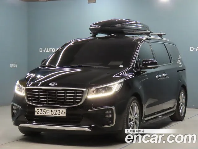 Kia The New Carnival 2020 Черный из Кореи