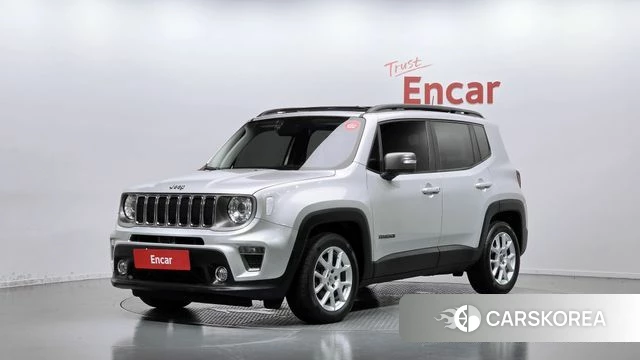Jeep Renegade 2019 Серебряный из Кореи