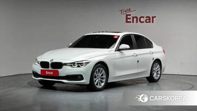 BMW 3 Series (F30) 2018 Белый из Кореи