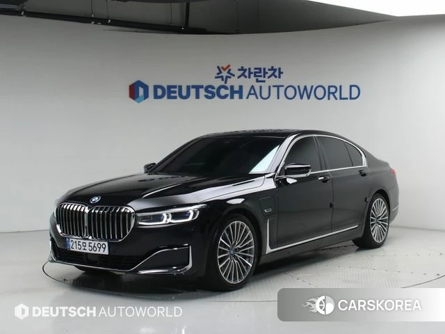 BMW 7 Series (G11) 2022 Черный из Кореи
