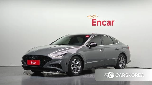 Hyundai Sonata (DN8) 2022 Серебристо-серый из Кореи
