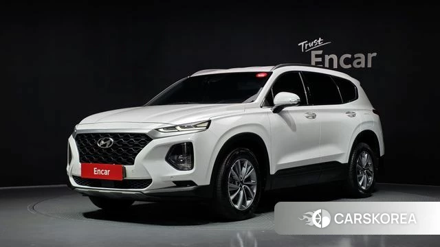 Hyundai Santa Fe TM 2019 Белый из Кореи