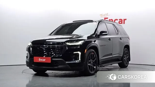 Chevrolet (GM Daewoo) Traverse 2022 Черный из Кореи