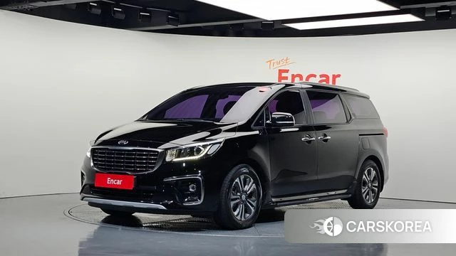 Kia The New Carnival 2019 Черный из Кореи