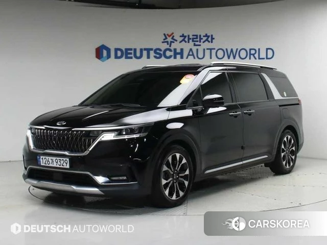 Kia Carnival 4th generation 2021 Черный из Кореи