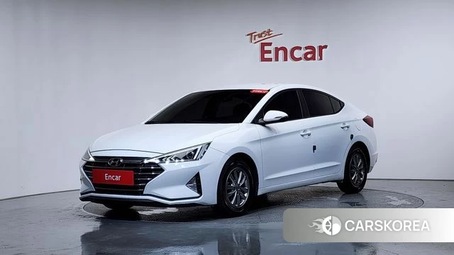 Hyundai The New Avante AD 2019 Белый из Кореи