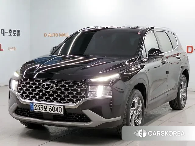 Hyundai The New Santa Fe 2022 Черный из Кореи