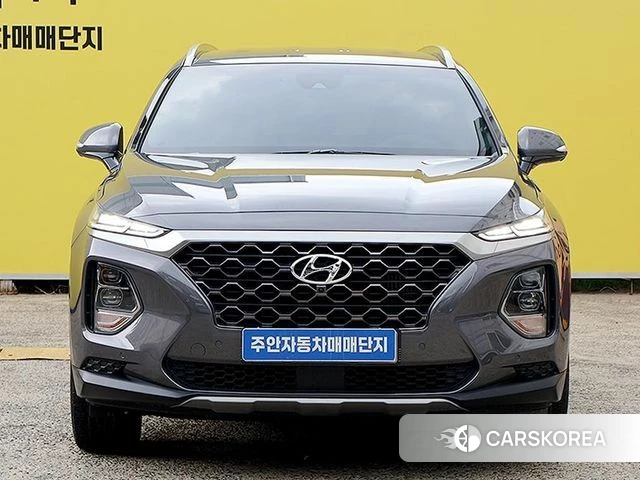 Hyundai Santa Fe TM 2018 Серый из Кореи
