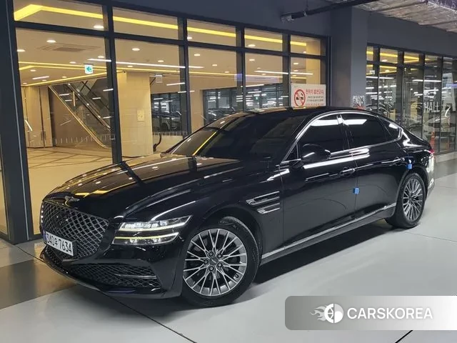 Genesis G80 (RG3) 2021 Черный из Кореи