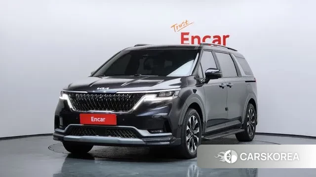 Kia Carnival 4th generation 2021 Серый из Кореи