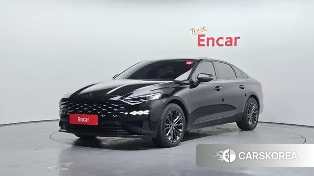 Kia K8 2021 Черный из Кореи