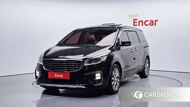 Kia The New Carnival 2018 Черный из Кореи