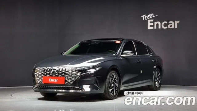 Hyundai The New Grandeur IG Hybrid 2022 Черный из Кореи