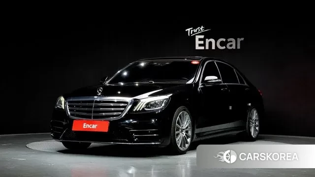Mercedes-Benz S-Class W222 2018 Черный из Кореи
