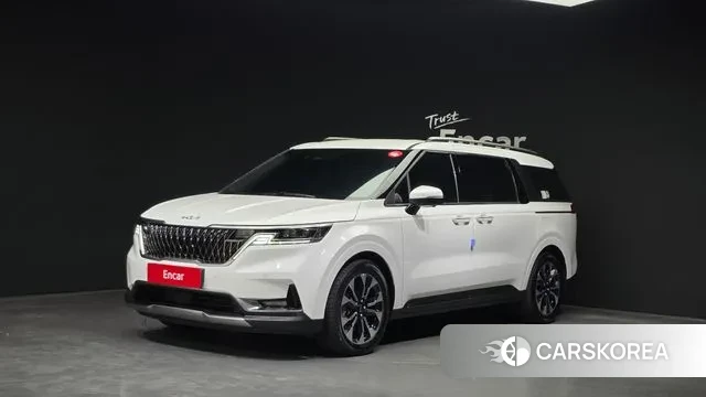 Kia Carnival 4th generation 2023 Белый из Кореи