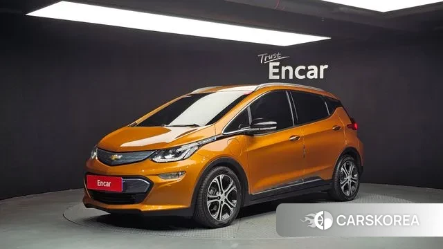 Chevrolet (GM Daewoo) Bolt EV 2018 Оранжевый из Кореи