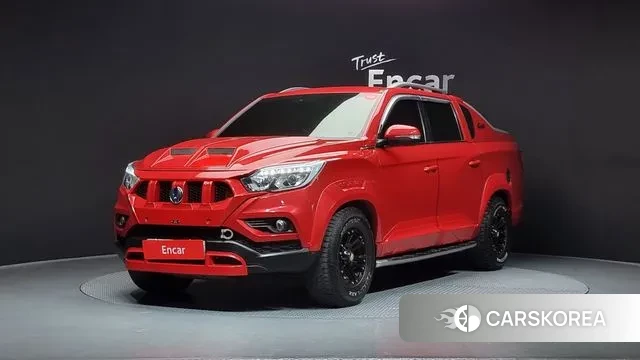 Ssangyong Rexton Sports 2018 Красный из Кореи